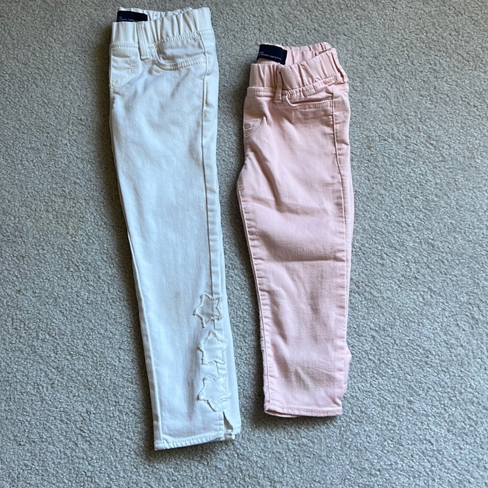Girls Set of Gap Pants, Size 7